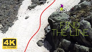 Seul en terrain hostile, VTT freeride - FIND THE LINE - Ariège, Soulcem, Pyrénées