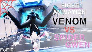 ?Venom vs Spider Gwen and Turtle Man? 베놈과 스파이더 그웬의 싸움 그리고 터틀맨!! ? ベノムとスパイダーグウェンの戦い ? 애니메이터/마야/언리얼