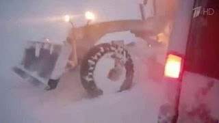 Трасса Оренбург—Орск закрыта из-за непогоды
