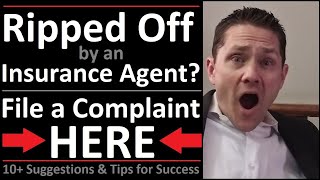 Complaints about Insurance Agents/Brokers? Turn to These People