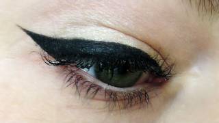 Perfect Wing Eyeliner Cat Eye Howto