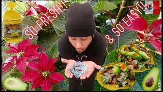 So Fresh & So Easy #ShrimpCeviche and #ShrimpVeggieRice ??"FGM Edition"?? Video Blog#137