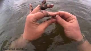 Коп под водой на сельском пляжике# Драгоценности есть!