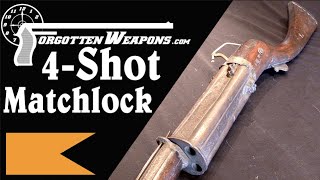 Indian 4-Shot Repeating Matchlock Toradar