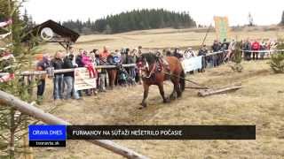 Furmanov na súťaži nešetrilo počasie