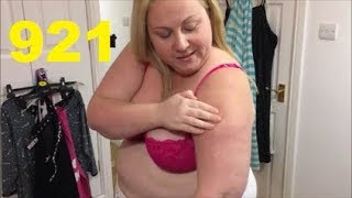 ADELESEXYUK TRYING ON A BLACK MESH TOP OUT OF THE WARDROBE