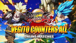 VEGITO COUNTERS ALL: Dragon Ball FighterZ - Ranked Matches