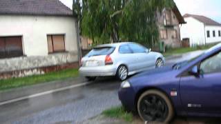 Ford Cougar 2.5 V6 & Honda Civic 1.5 VTEC part 1 fail