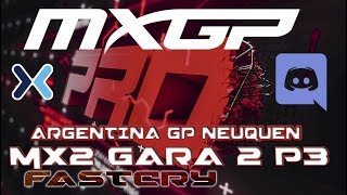 MXGP PRO MX2 GARA 2 P3 GP NEUQUEN ARGENTINA CARRIERA EXTREME GAMEPLAY XBOX ONE X