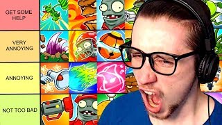 Garden Warfare 2 Annoying Abilities Tier List