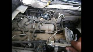 kia bongo 3 замена шайб под форсунками
