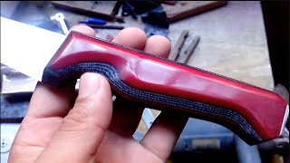 MICARTA CABO PARA FACA CASEIRO (ARTESANAL)