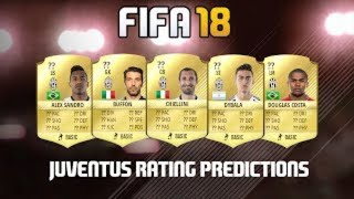 Fifa 18! Juventus All players ratings predictions!