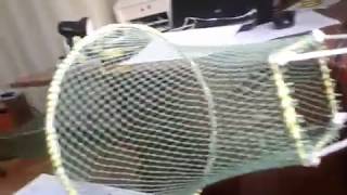 Вентерь для креветки. Изготовление бочки.