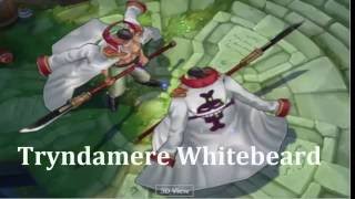 Tryndamere WhiteBeard Skin Spotlight - Mod Skin - League Of Legends