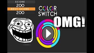 Color Switch - Volcano All Easy 1-20 | Ninja Gaming
