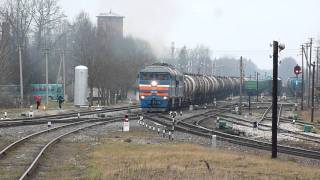 [BTS] 2ТЭ116-1040 (Крустпилс, 21.12.2011, Даугавпилс)