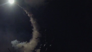 Raw: US Missiles Fired at Syria