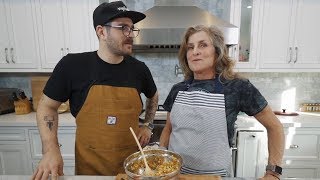 Готовим с мамой китайские пельмени - вонтоны (начинка и соус). Веганские рецепты