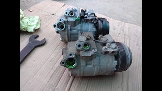 Компрессор кондиционира M57D30 & M54B30. И их отличия.