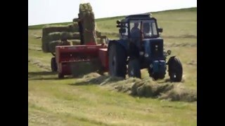 мтз-80 работа с  прессом Sipma