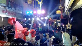 Maharaja band in yawal on Durga virsajan