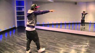 TUTORIAL [Тектоник Электро  basic movement] Сэм Захаров - урок танца 6