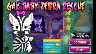 G4K Baby Zebra Rescue Walkthrough [Games4King]