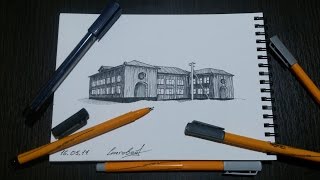 Как нарисовать дом