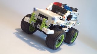 Lego technic 42047 police interceptor: Ultimate detailed review; Road test+crash test!