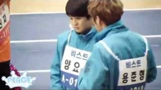[FANCAM]120108 BEAST junseob @Idol Star Sports Championship #2