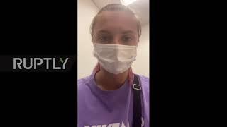 Japan: Belarusian sprinter Timanovskaya asks IOC for help over deportation
