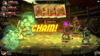 Steamworld Quest Void Warrior Cup arena fight (legend)