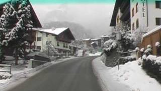 Mayrhofen winter town tour