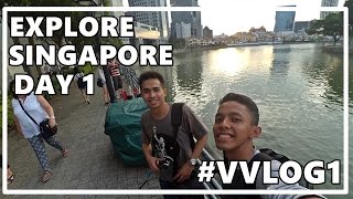 Backpacker to Singapore - Changi Airport, Moni gallery Hostel, Merlion, Esplanade