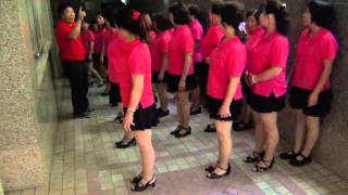 平鎮社教館 後台排練