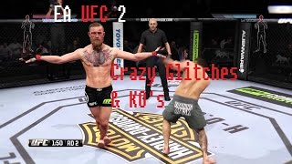 EA UFC 2 Crazy glitches and KO's