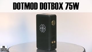 Elektronická cigareta / High End Mod - DotBox DotMod 75w - Recenze (CZ)