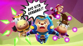 e-comics NyamNyam Galaxy Mission – Ayo! selamatkan planet Bubblyn dari Alien jahat