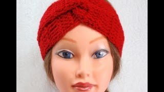 DIY, Crochet Headband Turban, Tutorial, DIY Simple and Quick Gift