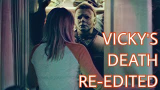 Halloween (2018) Vicky's death scene re-edited