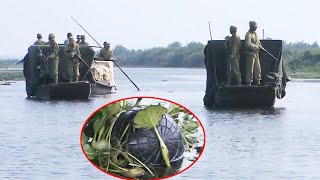 游擊隊巧佈水雷，搶走日軍一整船的物資，日軍大佐急了，派出無敵艦隊復仇！ ️ 抗日