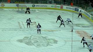 KHL MEDVEŠČAK - HC DYNAMO MOSCOW - Great goal by Mosalyov Denis 0-2 - Arena Zagreb 27.12.2013