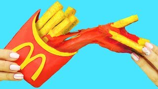 Игрушки-антистресс из лизунов / 8 пранков с лизунами