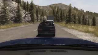 АВАРИИ, СНЯТЫЕ НА ВИДЕОРЕГИСТРАТОР В BeamNg Drive