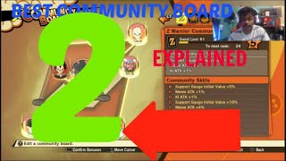 COMMUNITY BOARD EXPLAIN(KAKAROT)BEST COMMUNITY BOARD SETUP!!!(2)THE BEST LINK IN THE GAME! +20