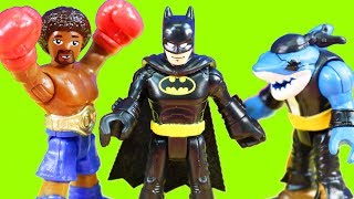 Imaginext Series 9 Blind Bag Toys With Shark Figure Join The Justice League Batman And Villain Team
