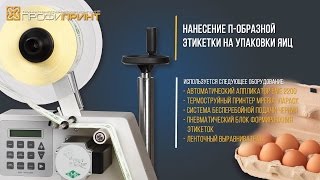 СИСТЕМА ДЛЯ ЭТИКЕТИРОВКИ УПАКОВОК С ЯЙЦАМИ