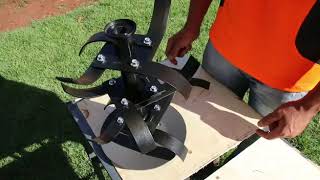 Motocultivador Husqvarna TF 338 - Montagem e Funcionamento