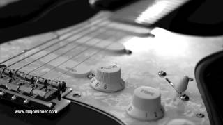 Major Sinner Slow Em Blues Guitar Backing Track